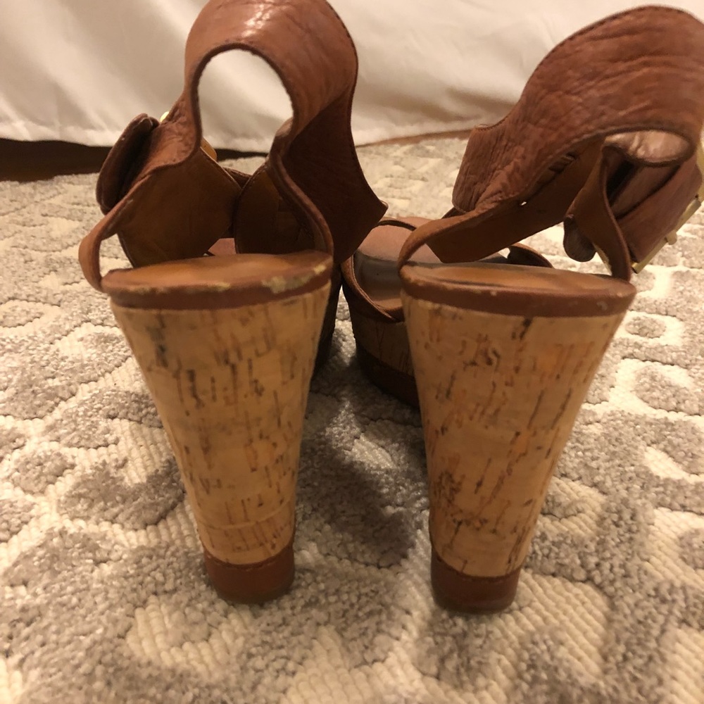 Franco Sarto leather wedges SUPER LIGHT! - Picture 4 of 4